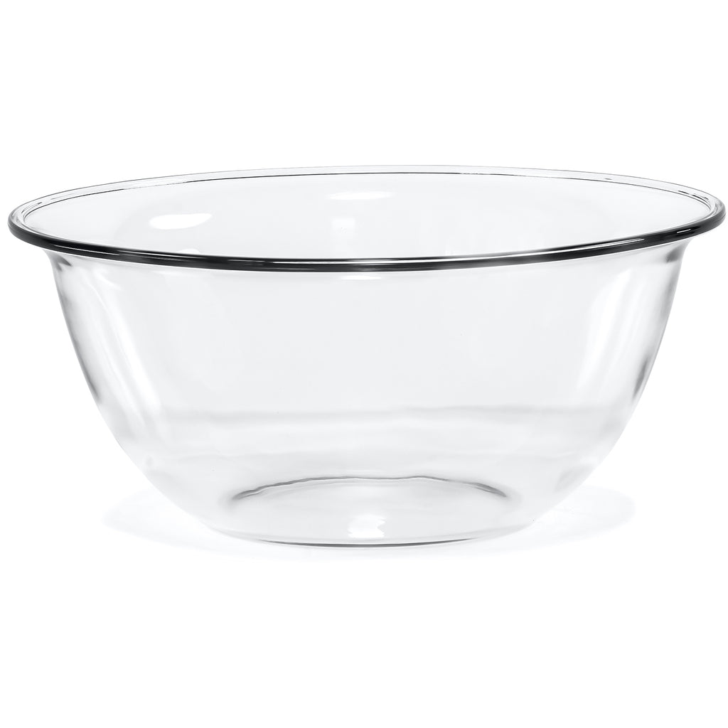 Red Co. Clear Glass Round Serving/Mixing Bowl, Large - 10 x 5H — Red Co.  Goods