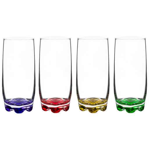 Red Co. Square Texture Short Drinking Glass Set of 6 — Red Co. Goods