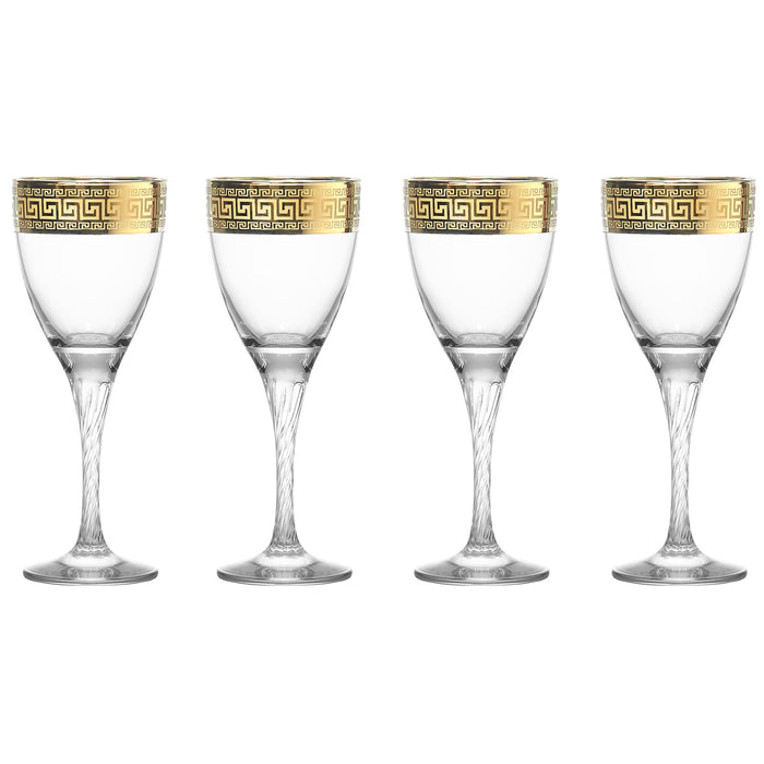 Marble Splatter Enamel Drinking Glasses (Set of 4)