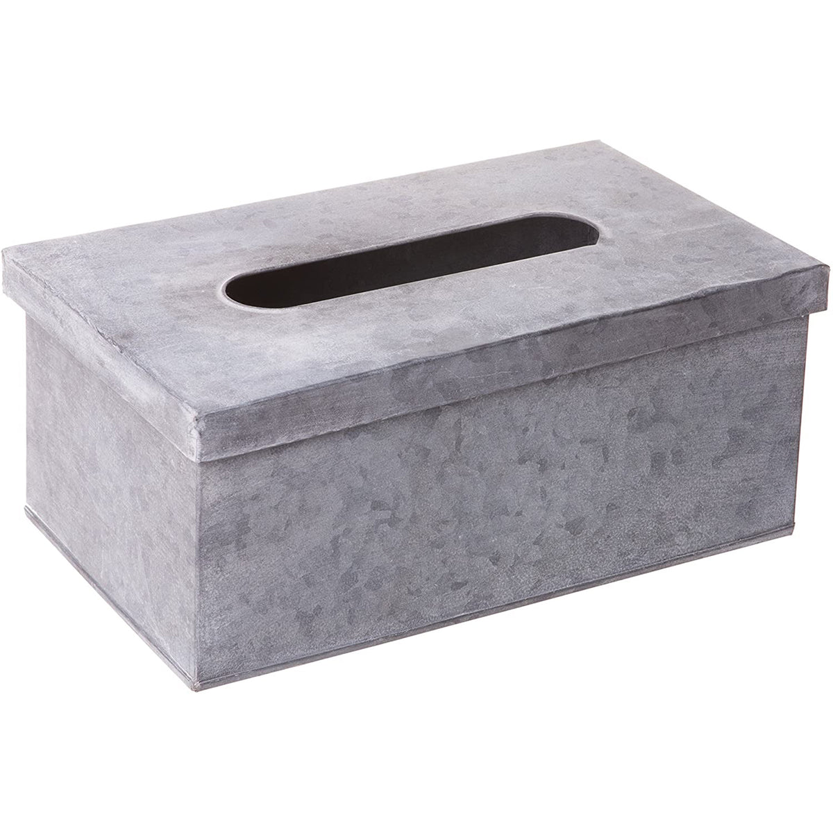 Galvanized tissue store box cover