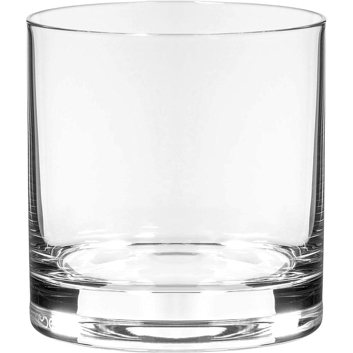 Double Old Fashioned Whiskey Glasses - Heavy Base Cocktail Tumblers, 10oz. - Set Of 6