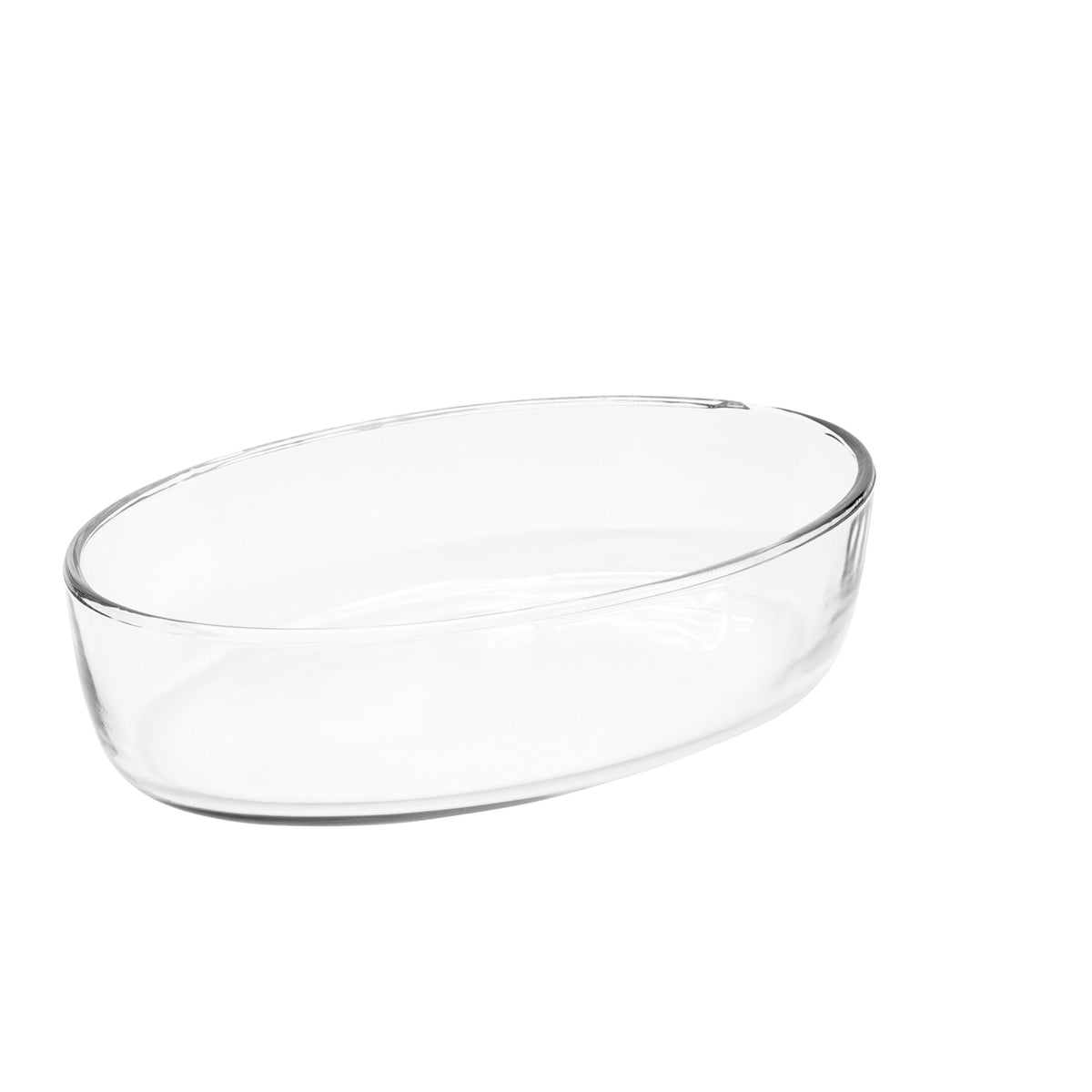 Basics Oven Dish Clear Glass Baking Dish Set, Glass Baking