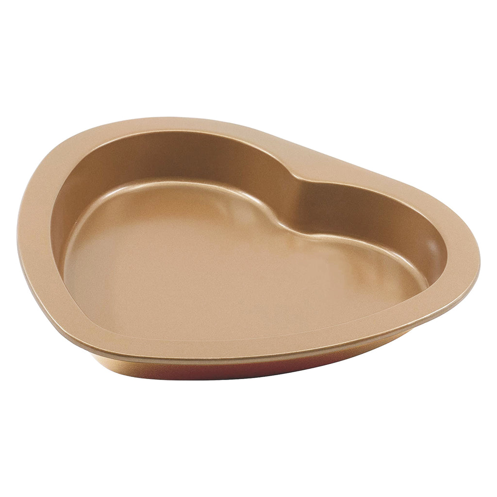 Non-Stick Original Heart-shaped Baking Pan in Copper Finish - 9-Inch — Red  Co. Goods
