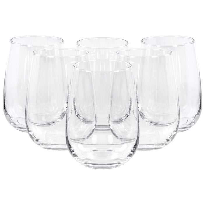 STORSINT Red wine glass, clear glass, Height: 8 Package quantity