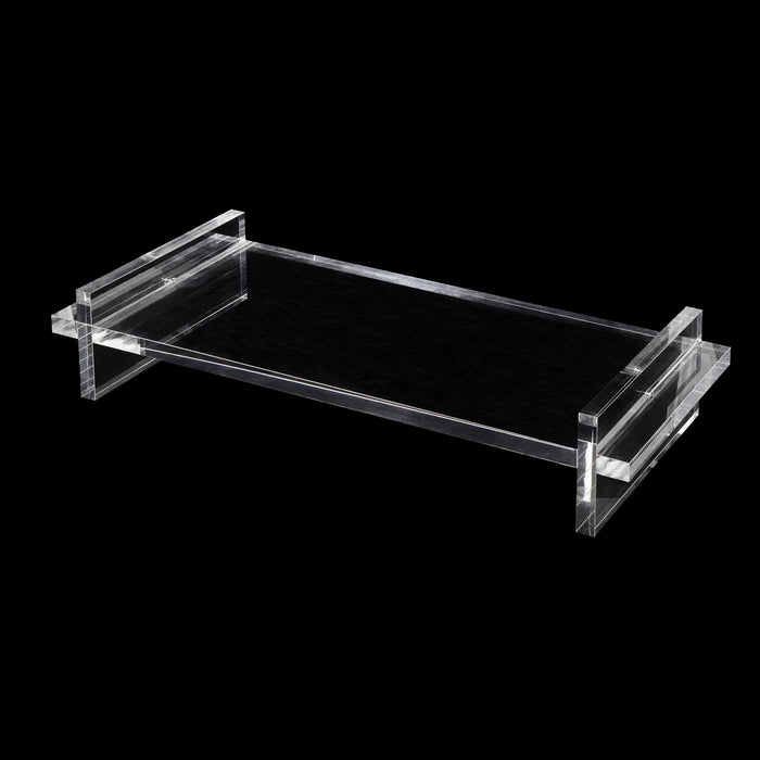 Premium Acrylic Monitor Stand/Monitor Riser - Computer, Laptop, TV Stand for Home or Office